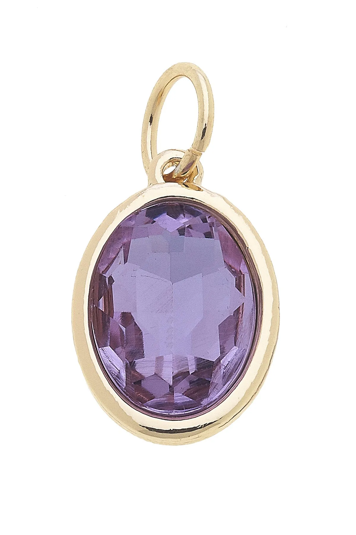 PREORDER 12/29: June Birthstone Charm in Alexandrite sold by Canvas Style