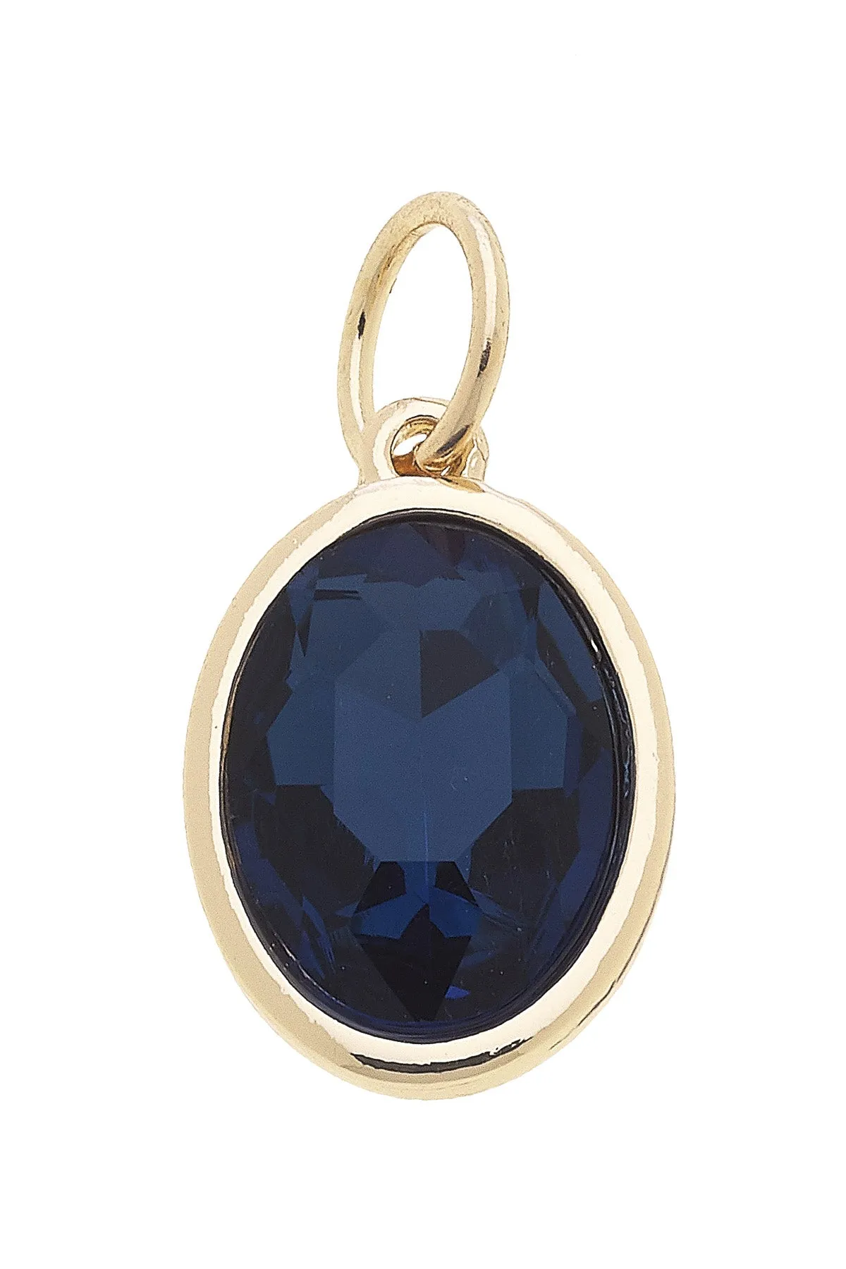 September Birthstone Charm in Sapphire sold by Canvas Style