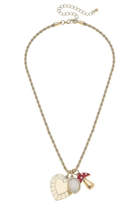 Do You Believe in Magic Premade Charm Necklace sold by Canvas Style