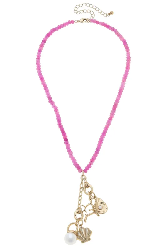 Great Barrier Reef Premade Charm Necklace sold by Canvas Style