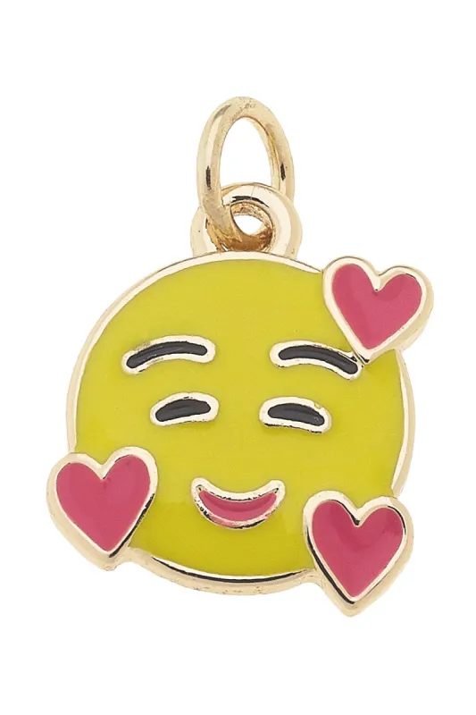 Heart Enamel Emoji Charm sold by Canvas Style