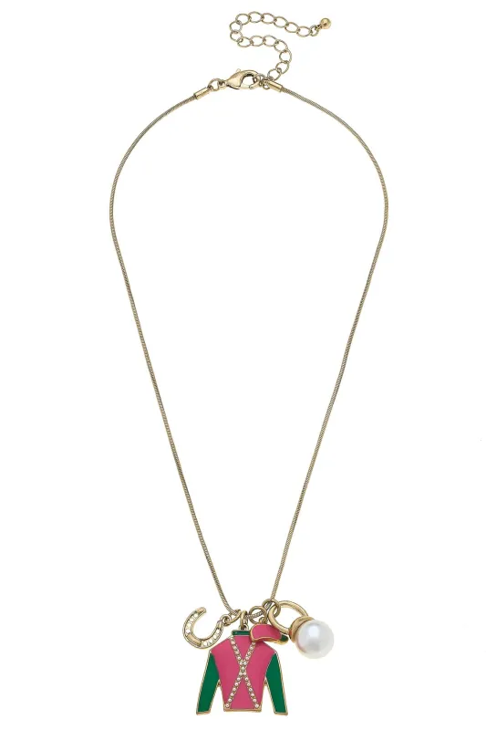 Justify Jockey Silk Lucky Charms Necklace sold by Canvas Style