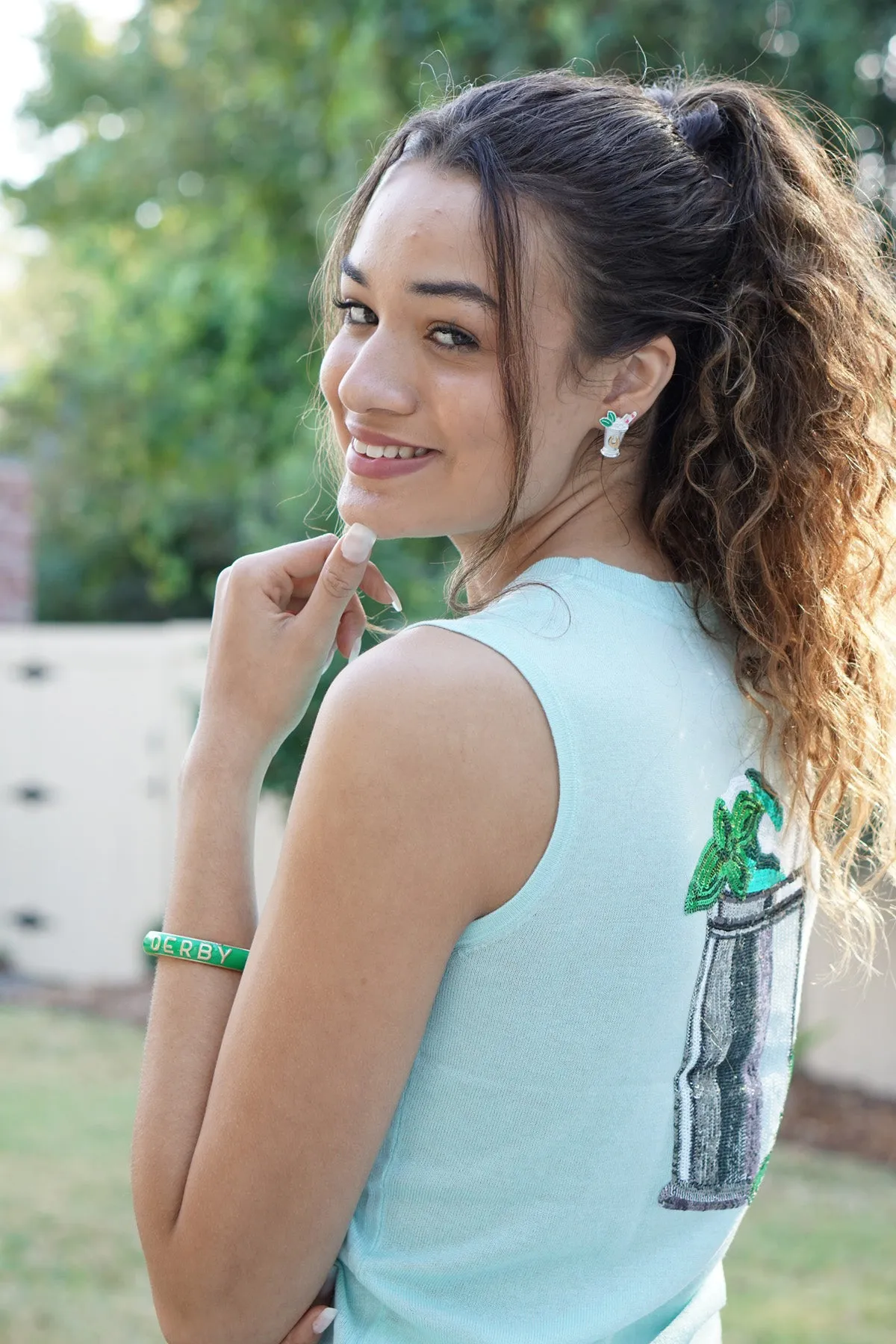 Derby Sculpted Enamel Hinge Bangle sold by Canvas Style product image thumbnail 2