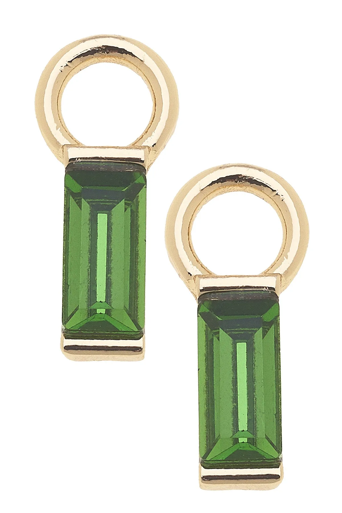 Baguette Huggie Charm (Set of 2) in Neon Green sold by Canvas Style