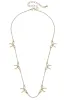 Bessie Multi Rope Bow Necklace in Shiny Gold sold by Canvas Style
