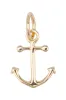 Fluke Anchor Charm in Shiny Gold sold by Canvas Style