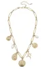 Under The Sea Charm Necklace in Shiny Gold sold by Canvas Style