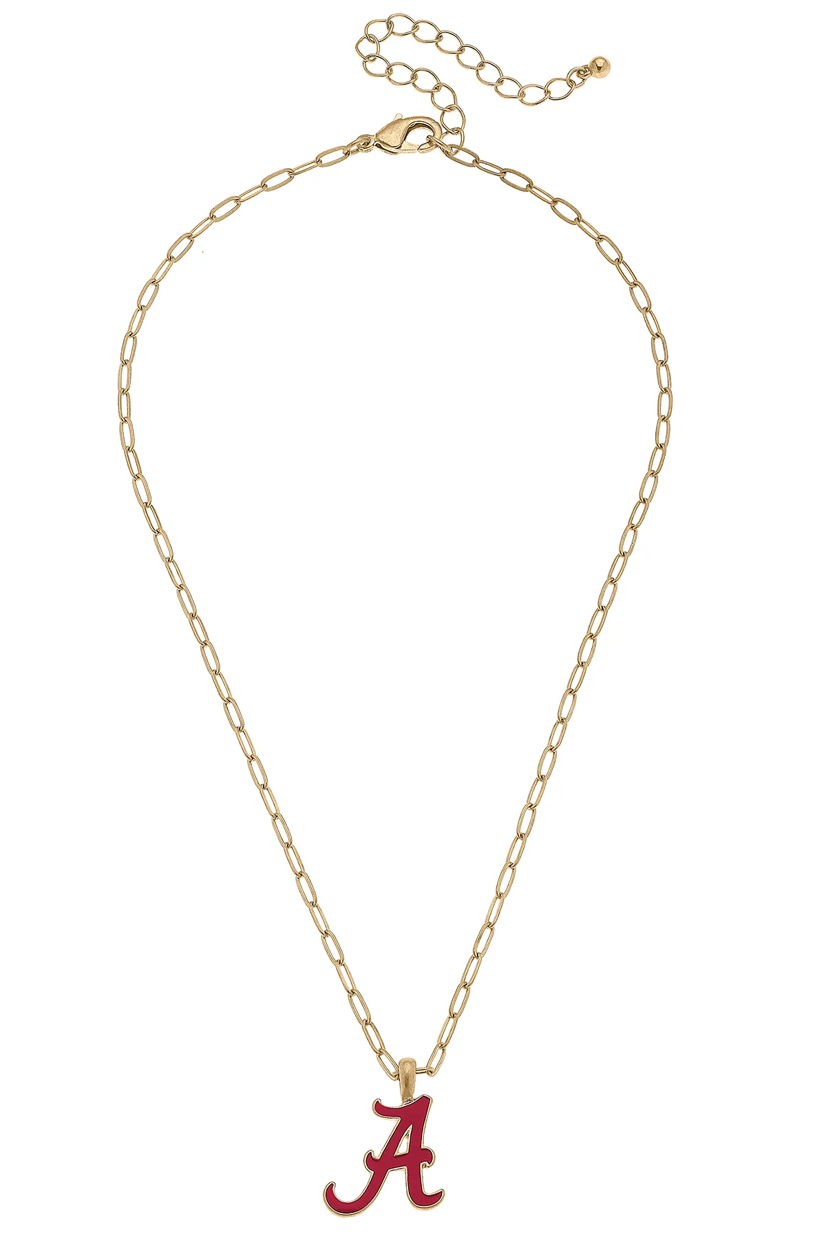 Alabama Crimson Tide Enamel Pendant Necklace sold by Canvas Style