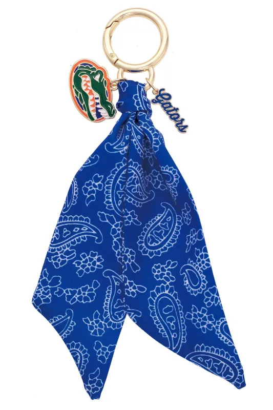 Florida Gators Logo Bandana Bag Charm sold by Canvas Style