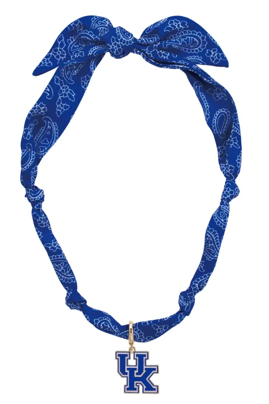 Kentucky Wildcats Logo Bandana Scarf Necklace sold by Canvas Style