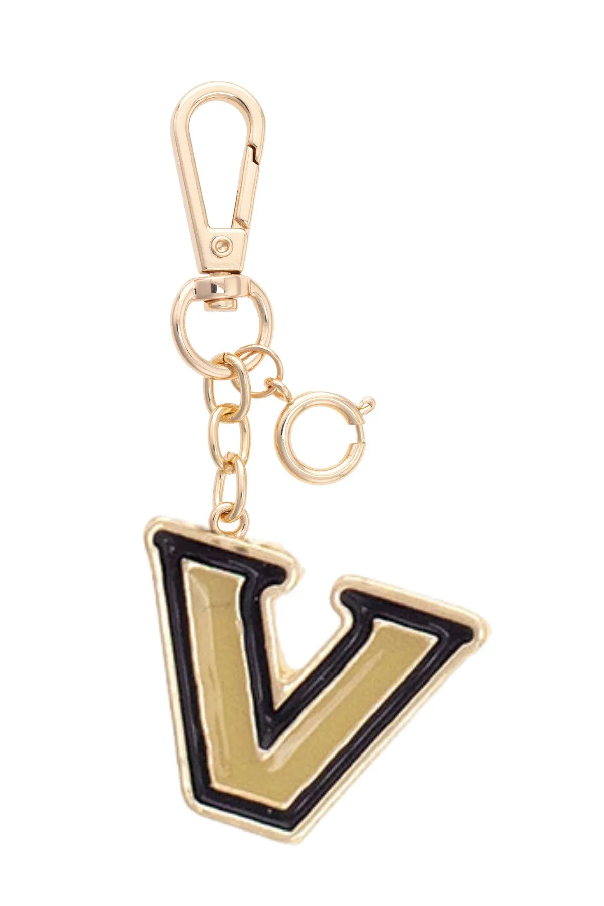 Vanderbilt Commodores Enamel Logo Bag Charm sold by Canvas Style