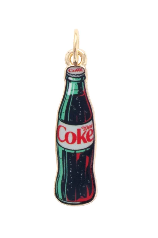 Diet Coke Bottle Charm in Multi sold by Canvas Style
