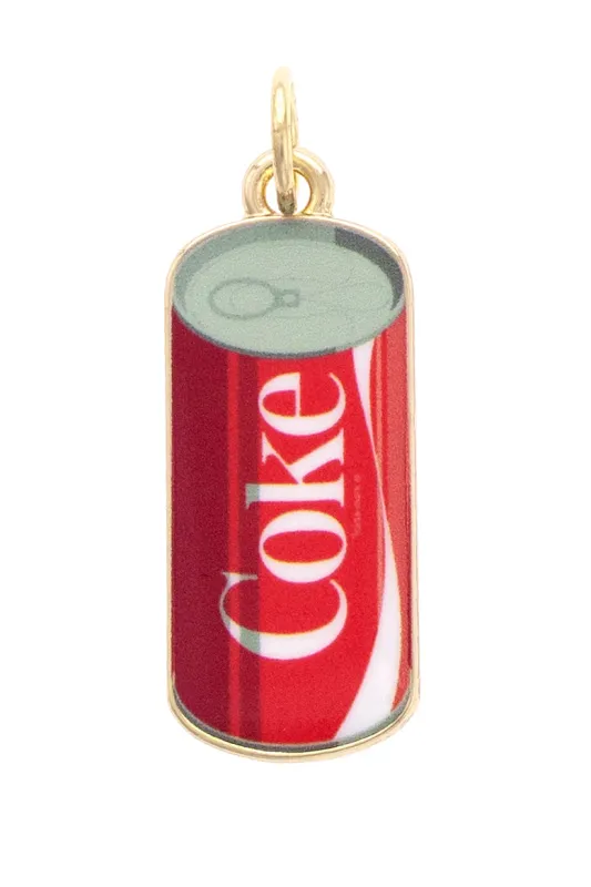 Coke Can Charm in Red & White sold by Canvas Style