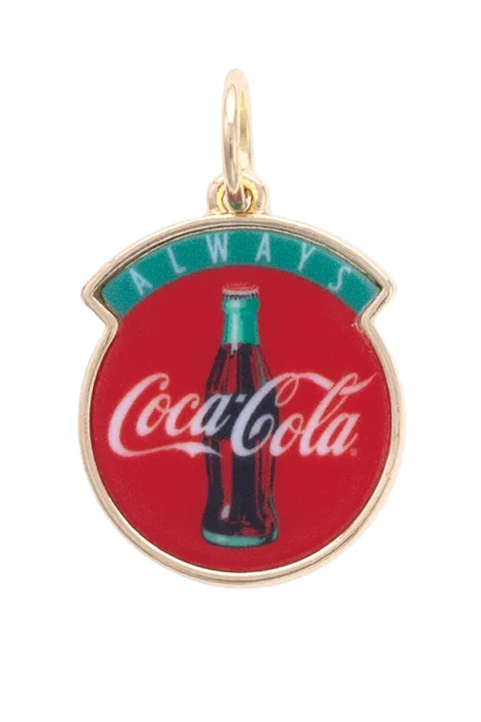 Always Coca-Colaa Charm in Red & Green sold by Canvas Style