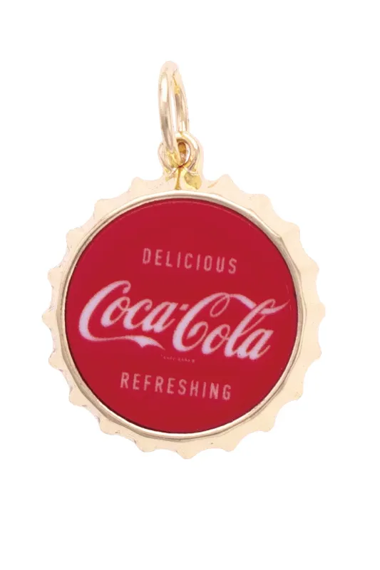 Delicious Coca-Cola Charm in Red sold by Canvas Style