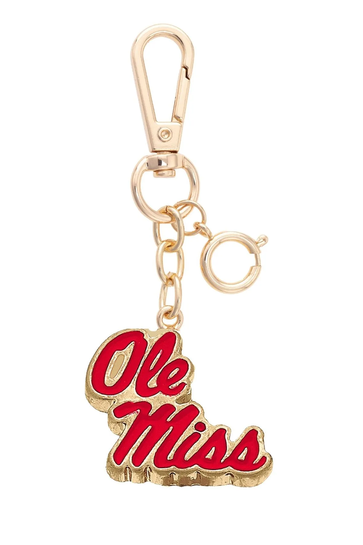 Ole Miss Rebels Enamel Logo Bag Charm sold by Canvas Style