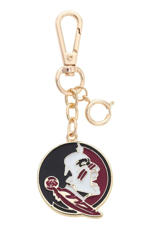 Florida State Seminoles Enamel Logo Bag Charm sold by Canvas Style