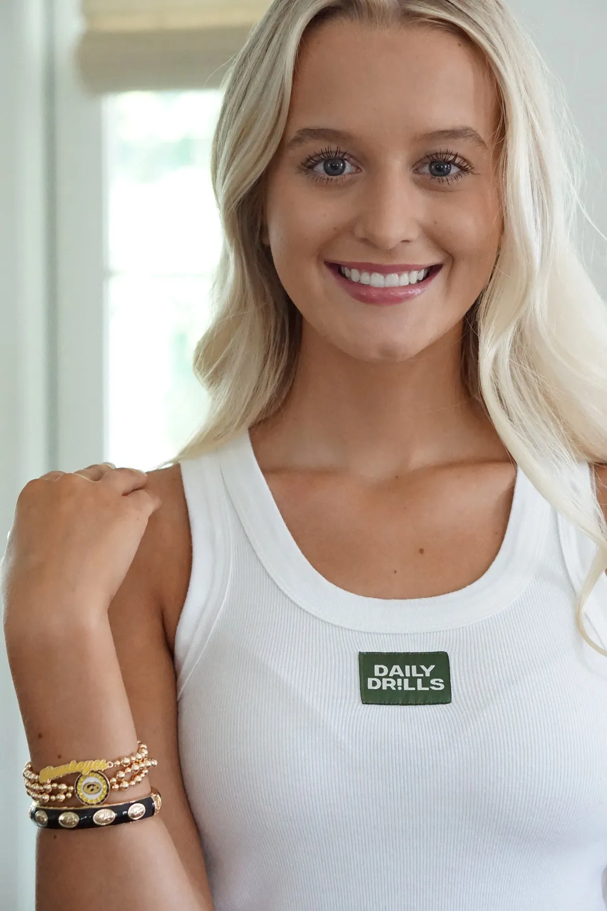 Iowa Hawkeyes Sculpted Enamel Logo Hinge Bangle in Black sold by Canvas Style product image thumbnail 2