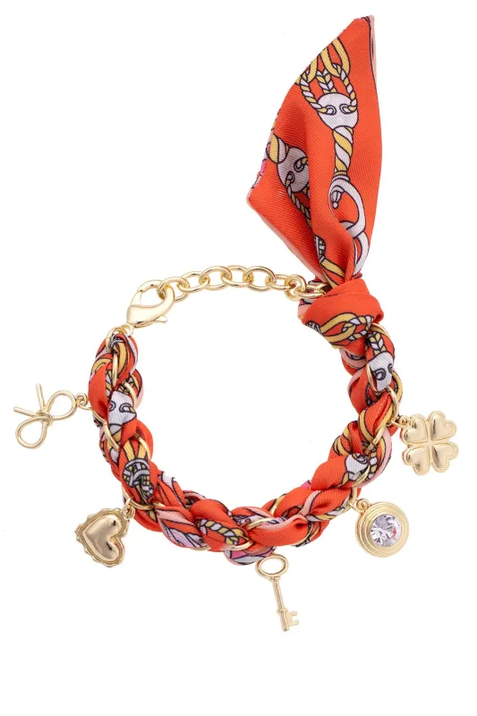 Briar Scarf Charm Bracelet sold by Canvas Style