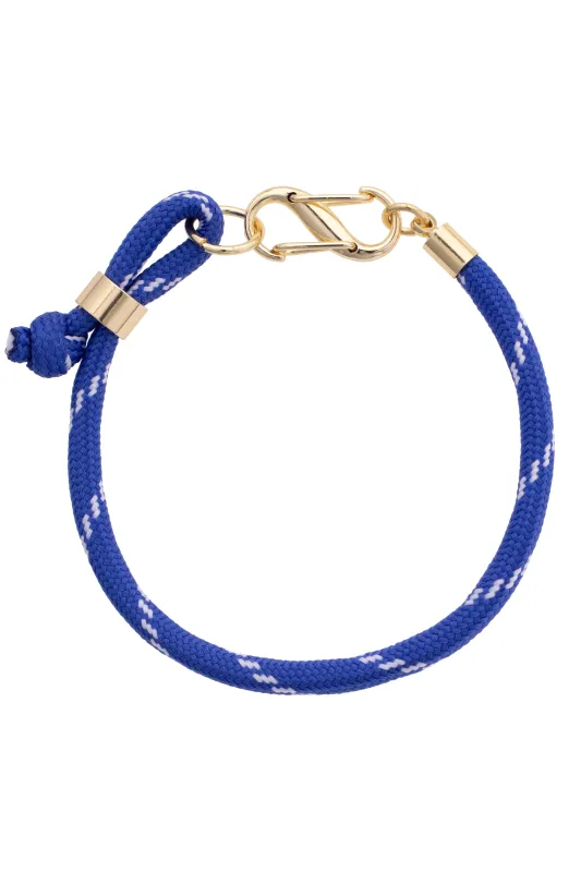 Nealey Carabiner Paracord Bracelet in Blue sold by Canvas Style