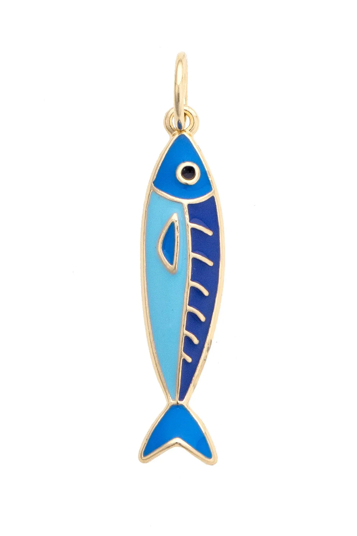 Sardine Charm in Blue sold by Canvas Style
