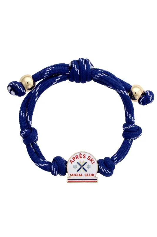 Apres Ski Paracord Bracelet in Navy sold by Canvas Style