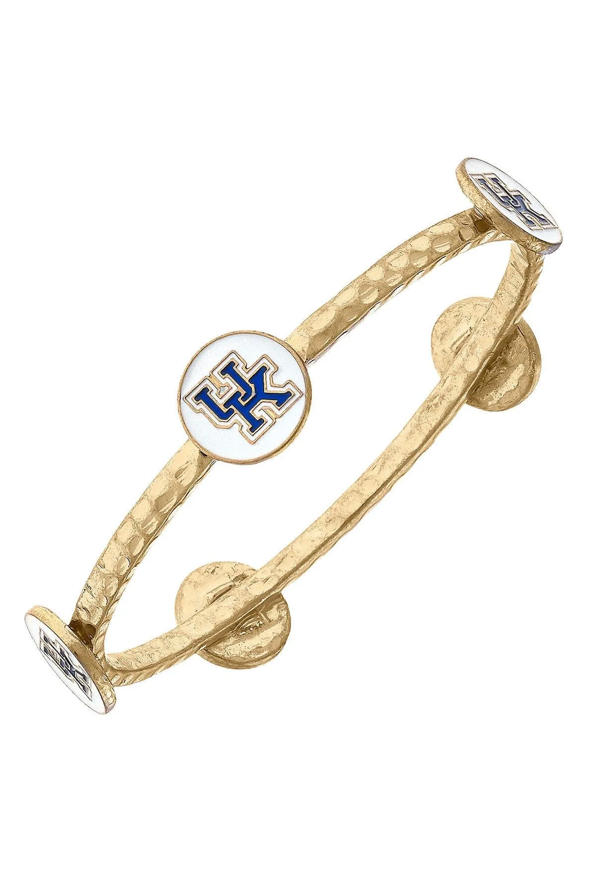 Kentucky Wildcats Enamel Claudia Bangle sold by Canvas Style