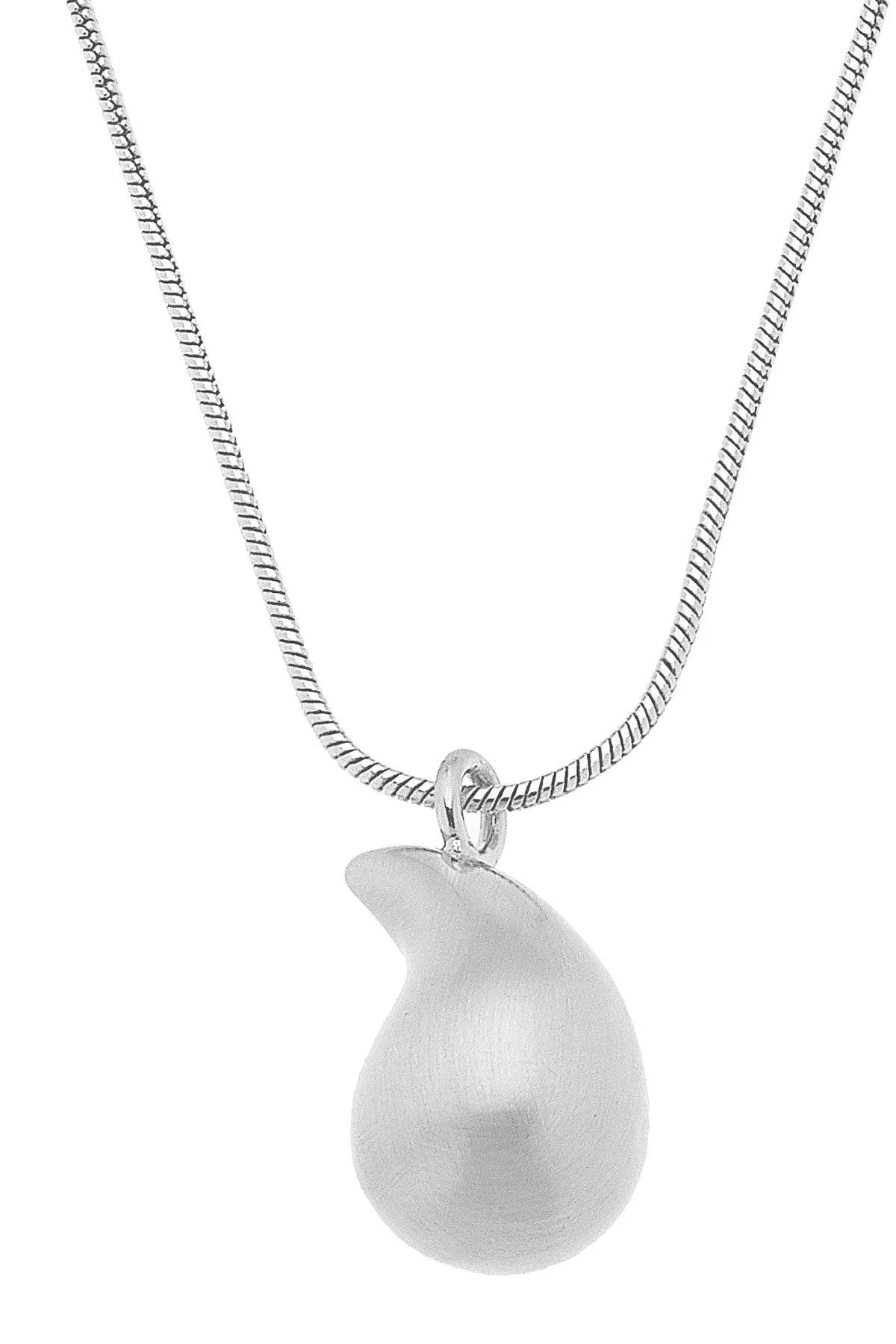 Icon Puffed Mini Teardrop Necklace sold by Canvas Style