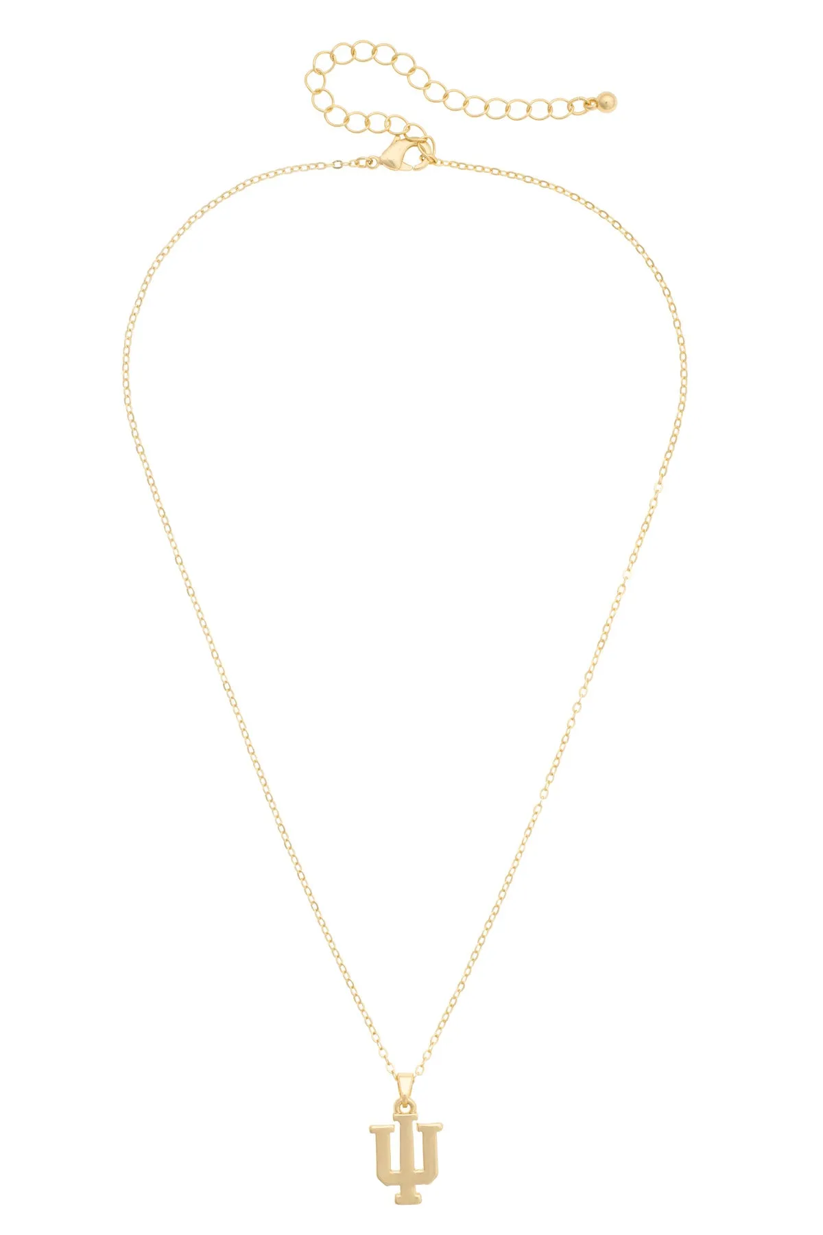 Indiana Hoosiers 24K Gold Plated Pendant Necklace sold by Canvas Style product image thumbnail 2