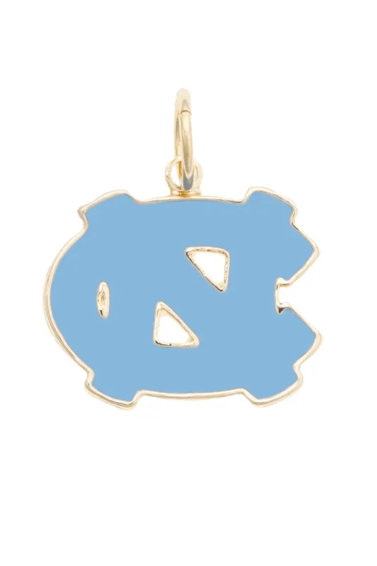 North Carolina Tar Heels Enamel Logo Charm made by Canvas Style