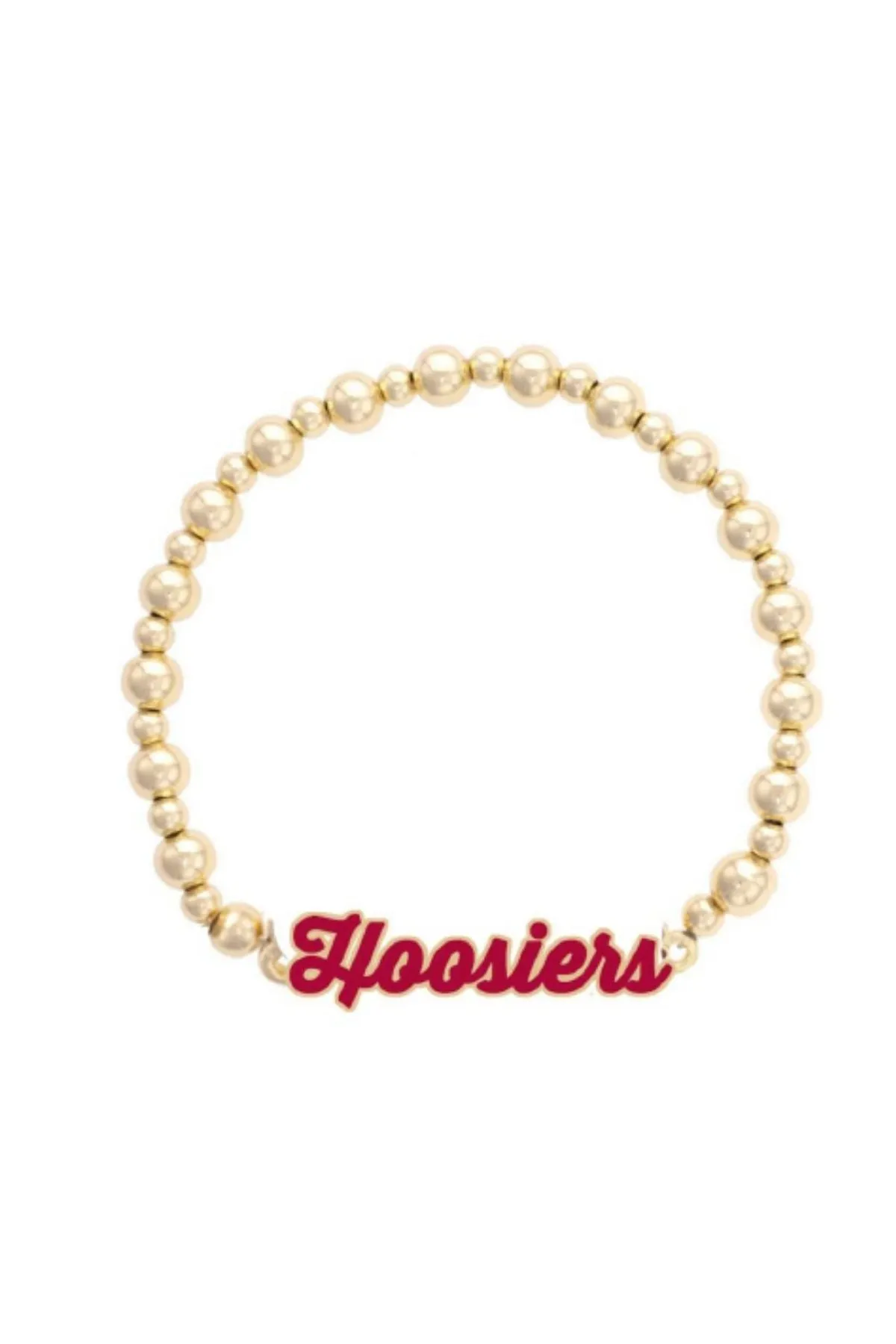 Indiana Hoosiers Autograph Enamel Stretch Bracelet sold by Canvas Style