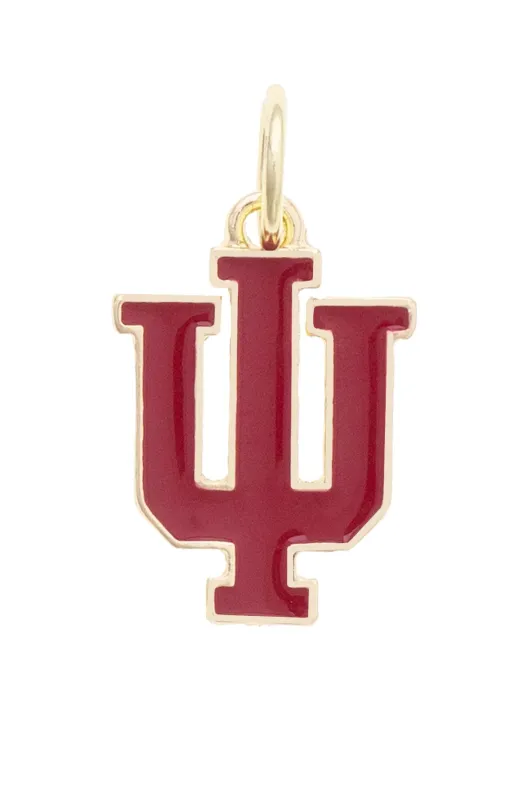 Indiana Hoosiers Enamel Logo Charm made by Canvas Style