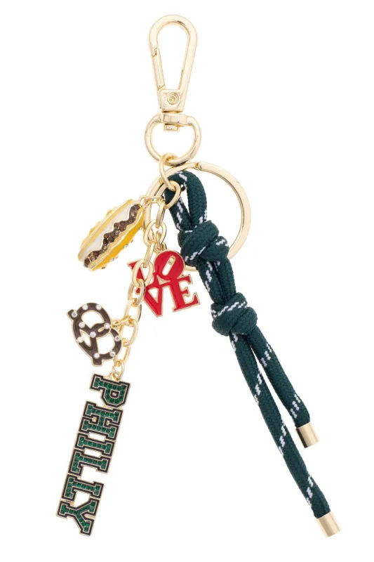 Philadelphia Cluster Paracord Bag Charm made by Canvas Style