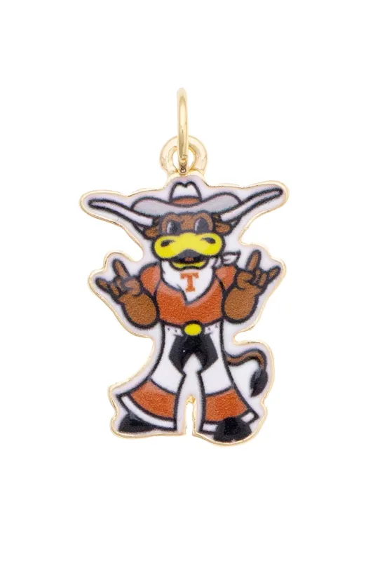 Texas Longhorns Game Day Enamel Mascot Charm made by Canvas Style