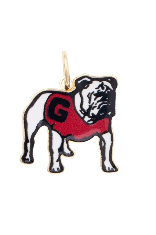 Georgia Bulldogs Enamel Mascot Charm made by Canvas Style
