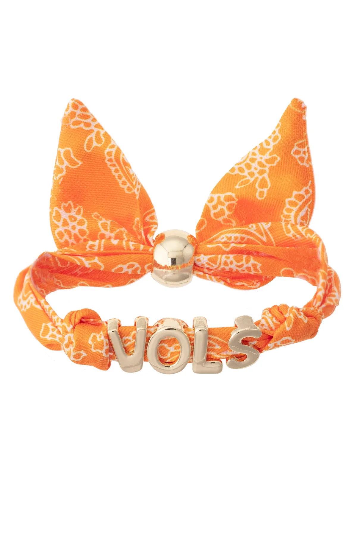 Tennessee Vols Bandana Slider Bracelet sold by Canvas Style