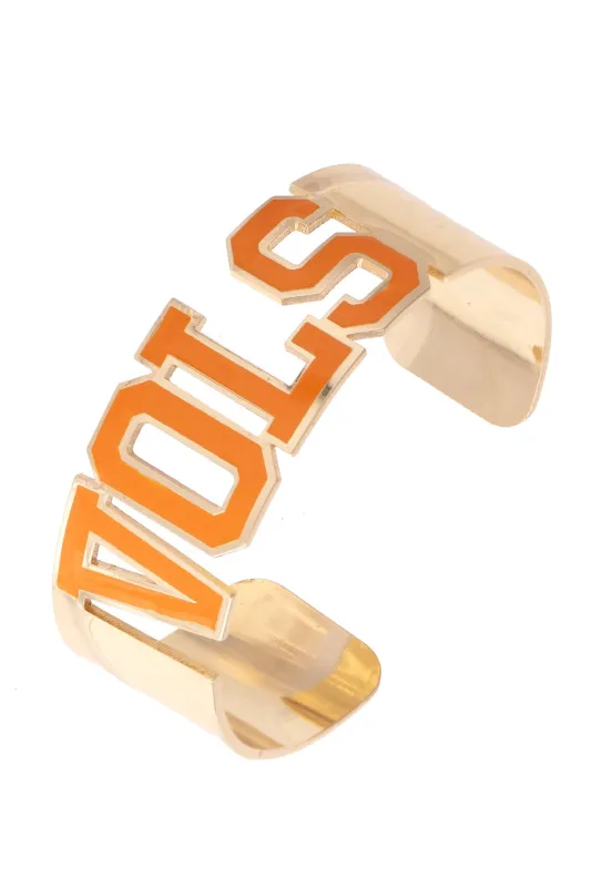 Tennessee Vols Varsity Outline Cuff made by Canvas Style
