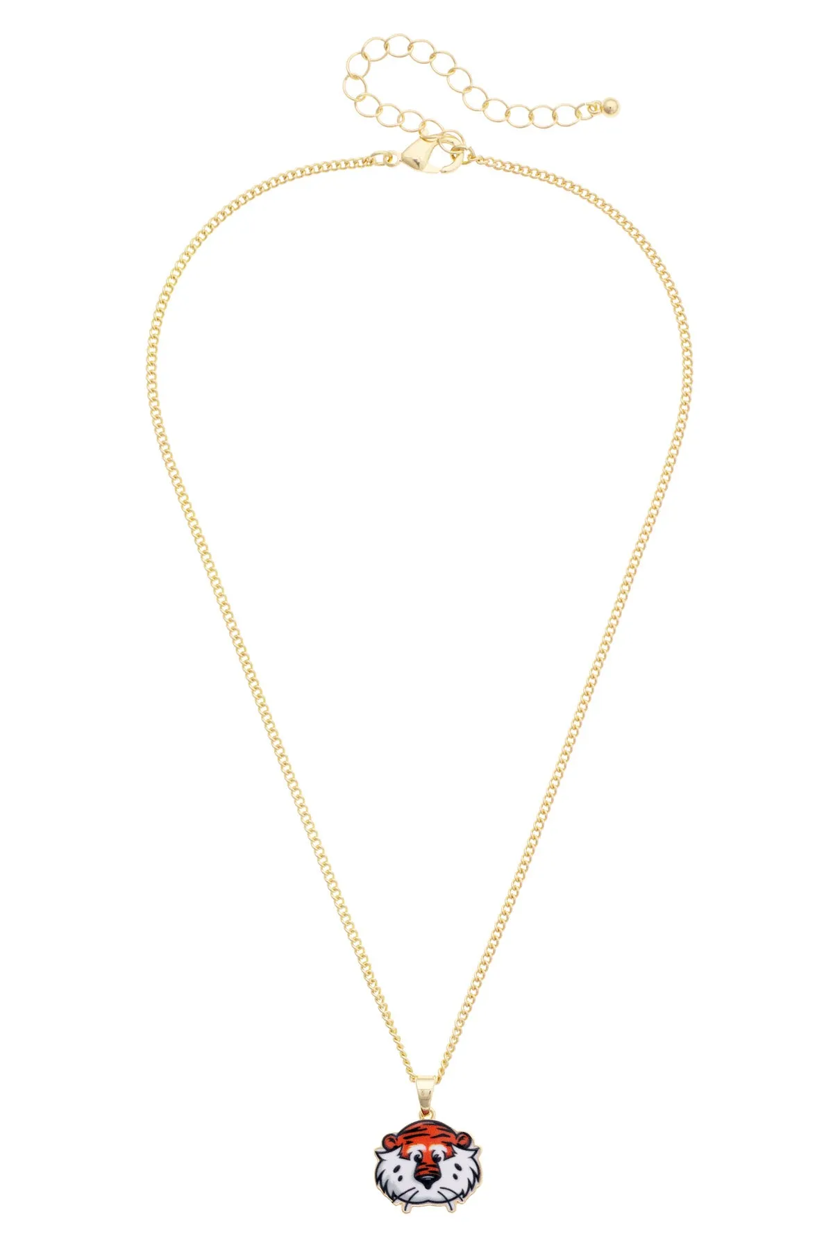 Auburn Tigers Enamel Icon Necklace sold by Canvas Style