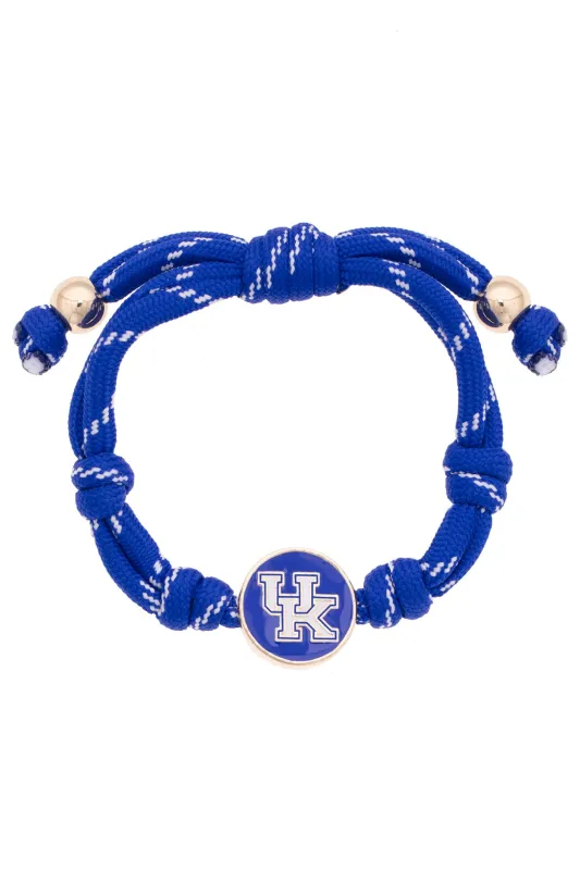 Kentucky Wildcats Logo Paracord Bracelet made by Canvas Style