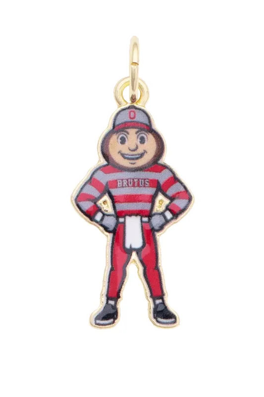 Ohio State Buckeyes Enamel Mascot Charm made by Canvas Style