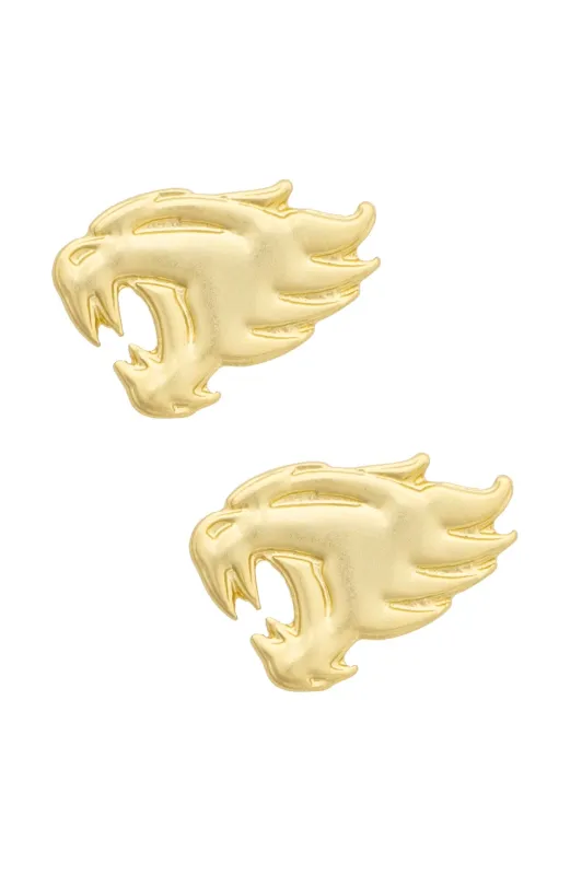 Kentucky Wildcats 24K Stamped Logo Stud Earrings made by Canvas Style
