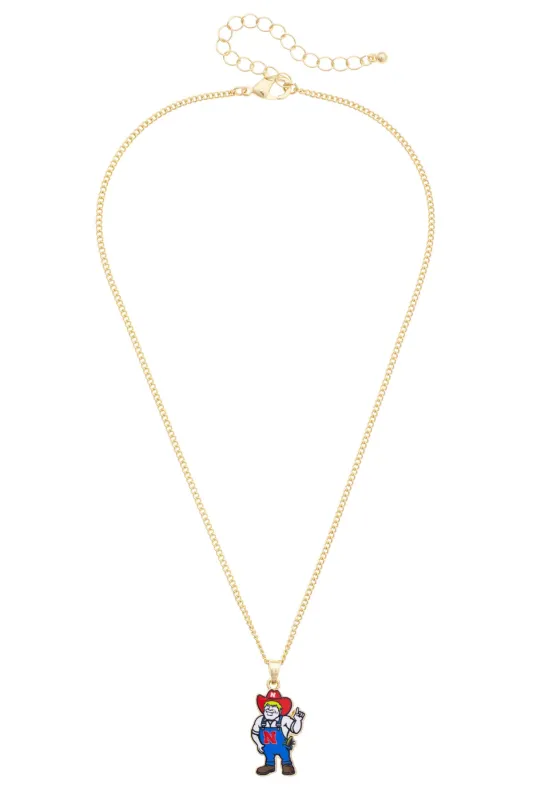 Nebraska Huskers Enamel Icon Necklace made by Canvas Style