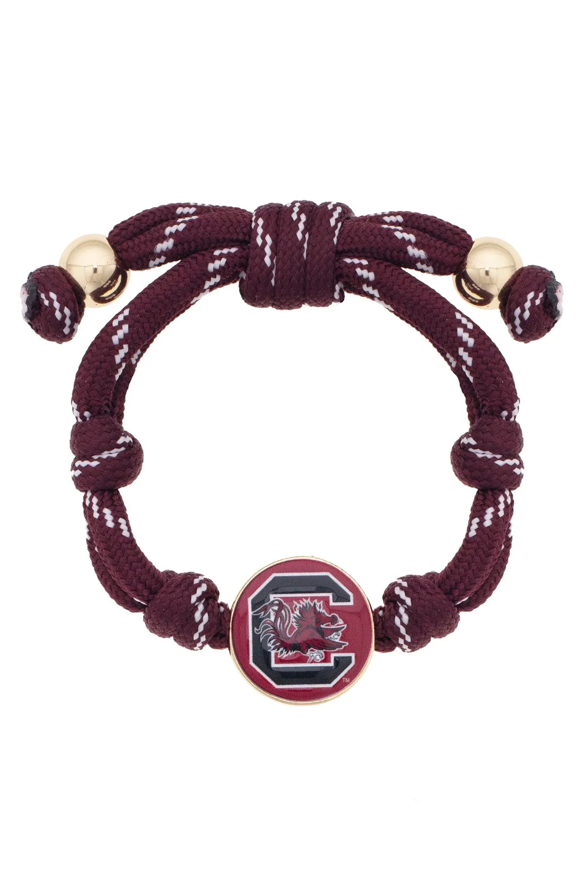 South Carolina Gamecocks Logo Paracord Bracelet sold by Canvas Style