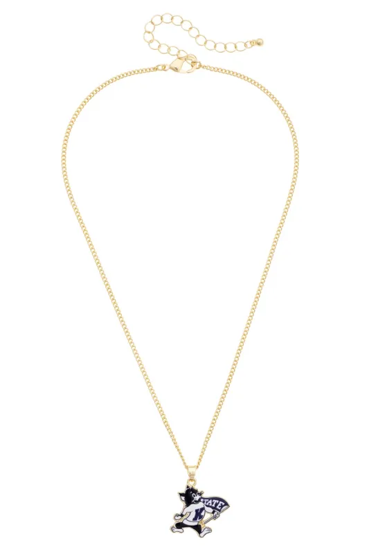 Kansas State Wildcats Enamel Icon Necklace made by Canvas Style