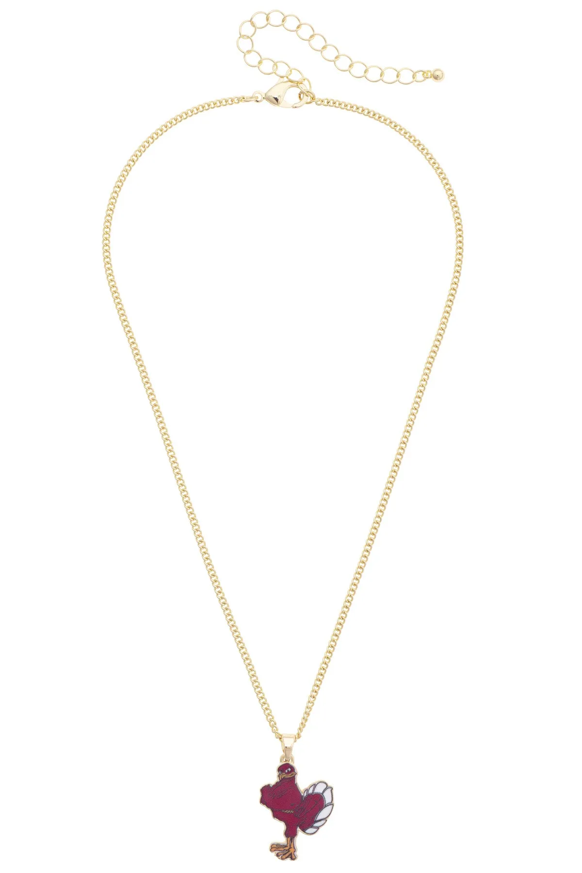 Virginia Tech Hokies Enamel Icon Necklace sold by Canvas Style
