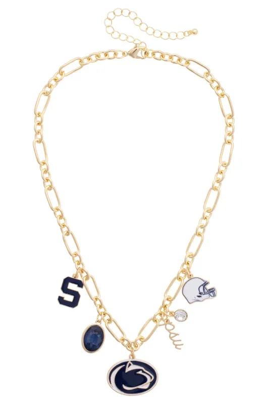 Penn State Nittany Lions Gameday Charm Necklace made by Canvas Style