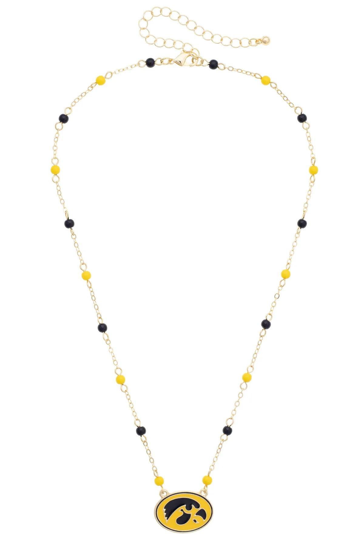 Iowa Hawkeyes Logo Layering Necklace sold by Canvas Style