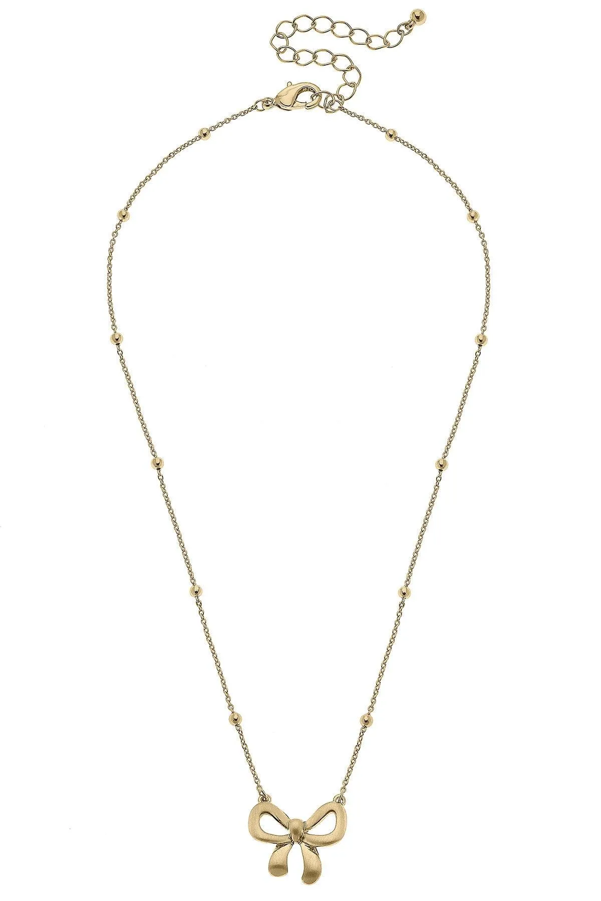 Rosalie Bow Pendant Necklace sold by Canvas Style product image thumbnail 2