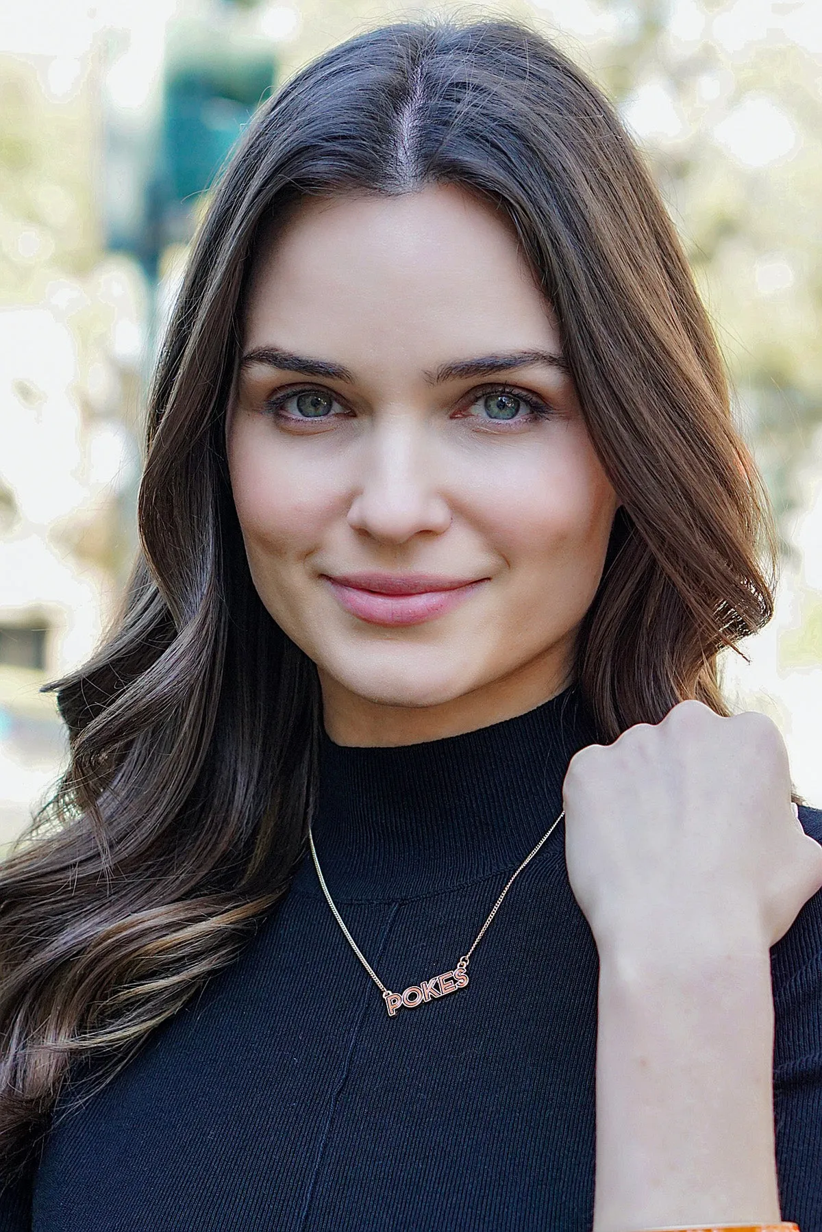 Oklahoma State Cowboys Outline Enamel Necklace sold by Canvas Style product image thumbnail 2