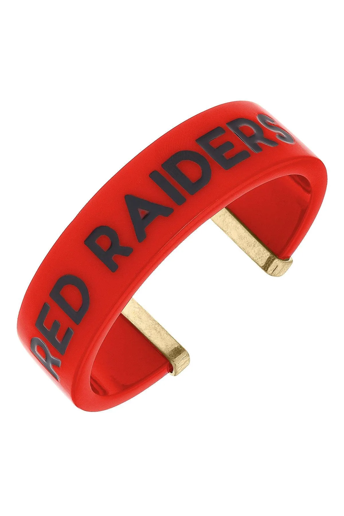 Texas Tech Red Raiders Resin Cuff Bracelet sold by Canvas Style